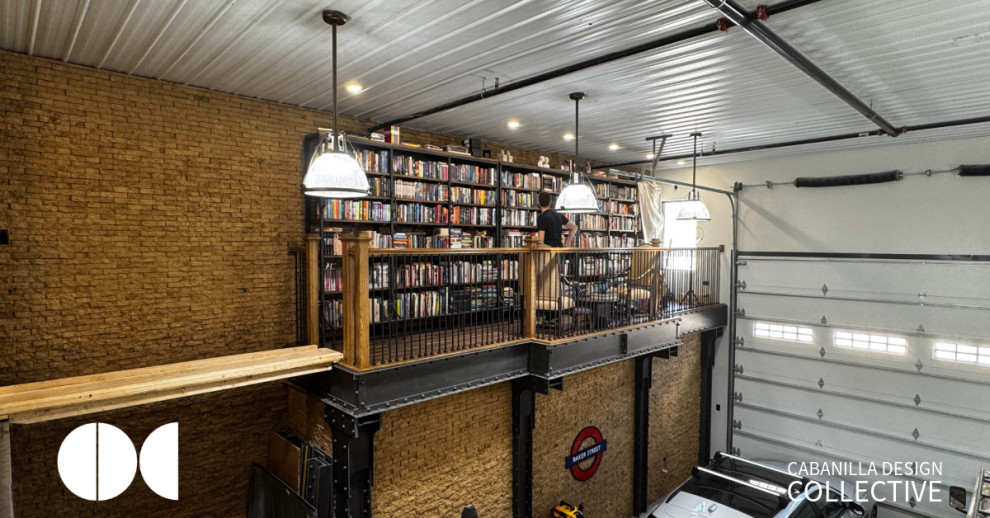 multi-level Car Condo interior design at Iron Gate Motor Condos., Naperville IL-