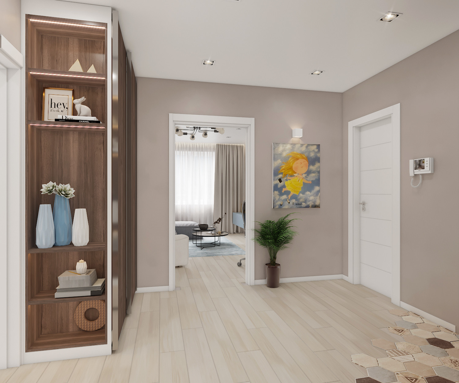 Дизайн проект  ЖК "Дом на Блюхера"