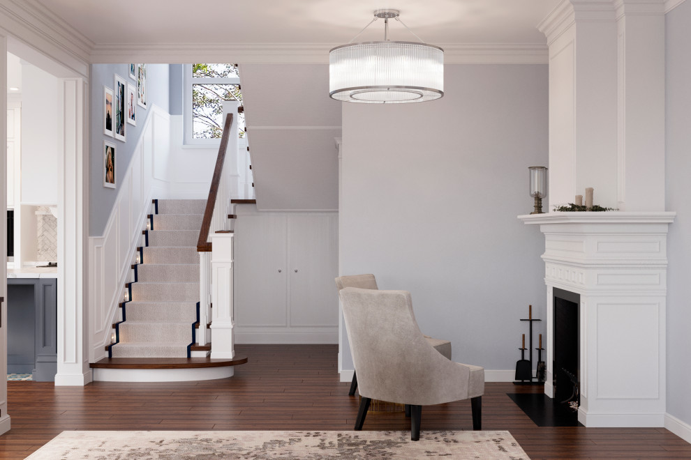 Загородный дом в американской классике для звездного клиента