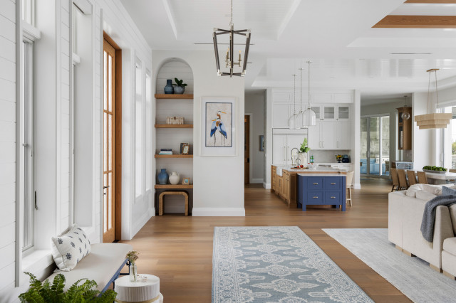 St Armands Coastal Contemporary beach-style-entry