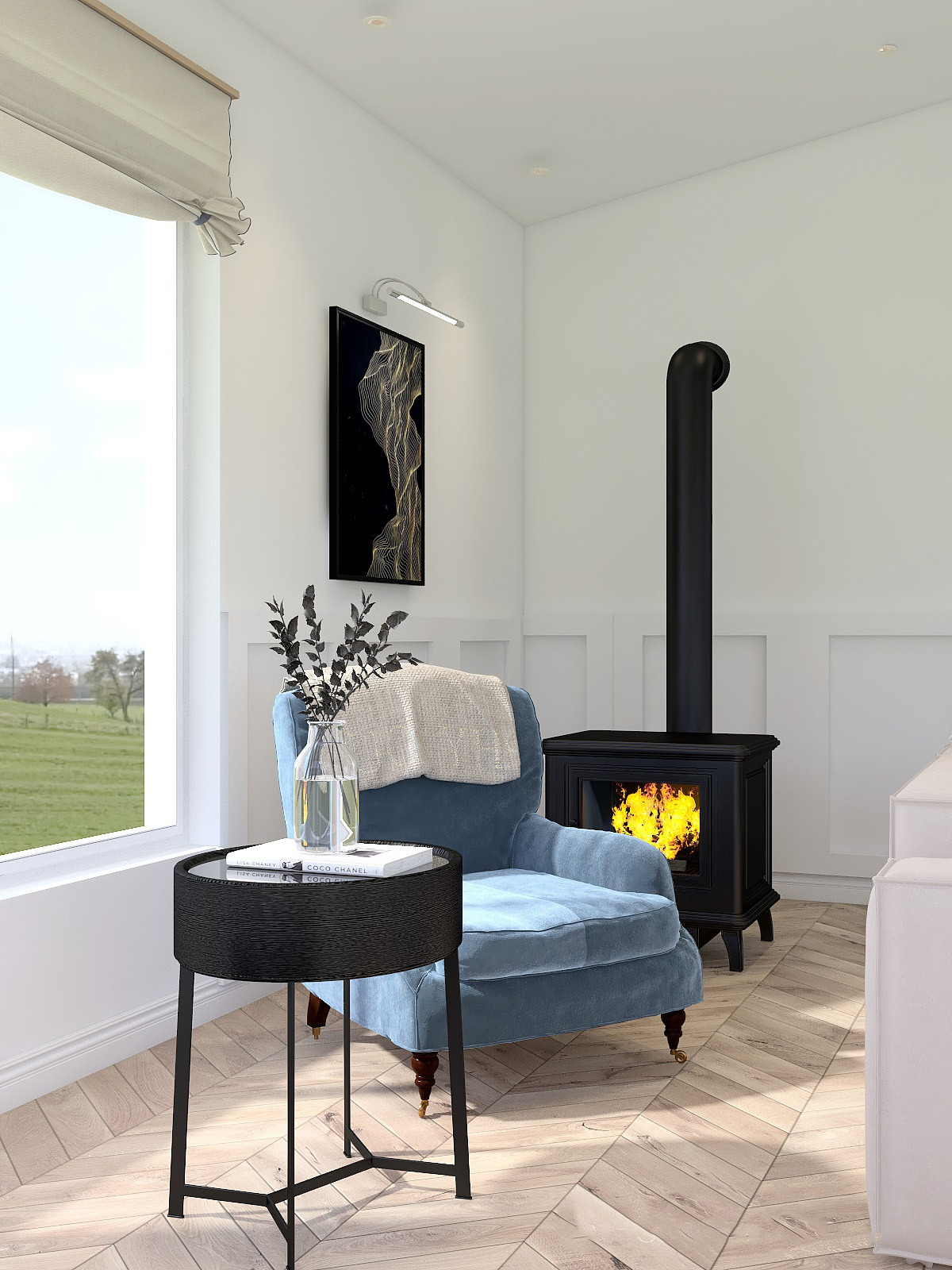 Квартира в немецком дом е в неоклассическом стиле