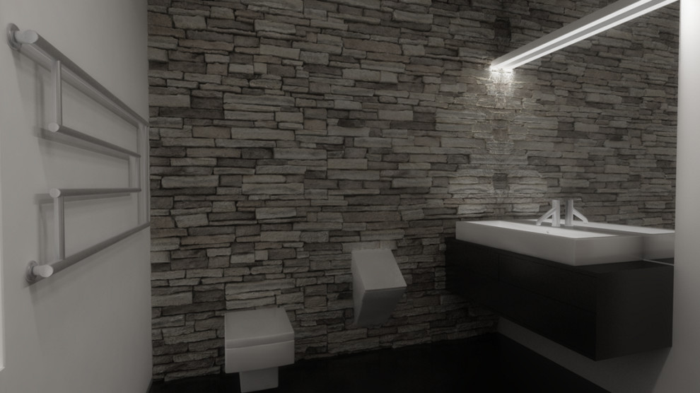 интерьер ванной комнаты