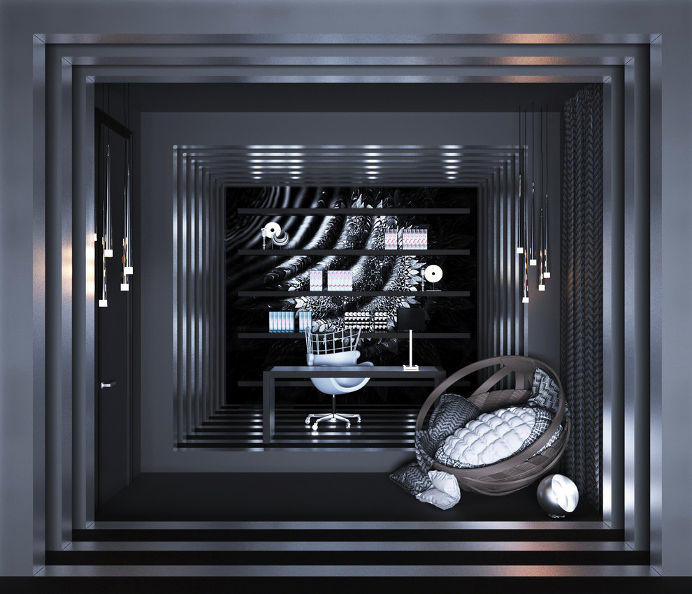 Интерьер приват-зоны квартиры площадью 60 кв. м (Анна Валкина)