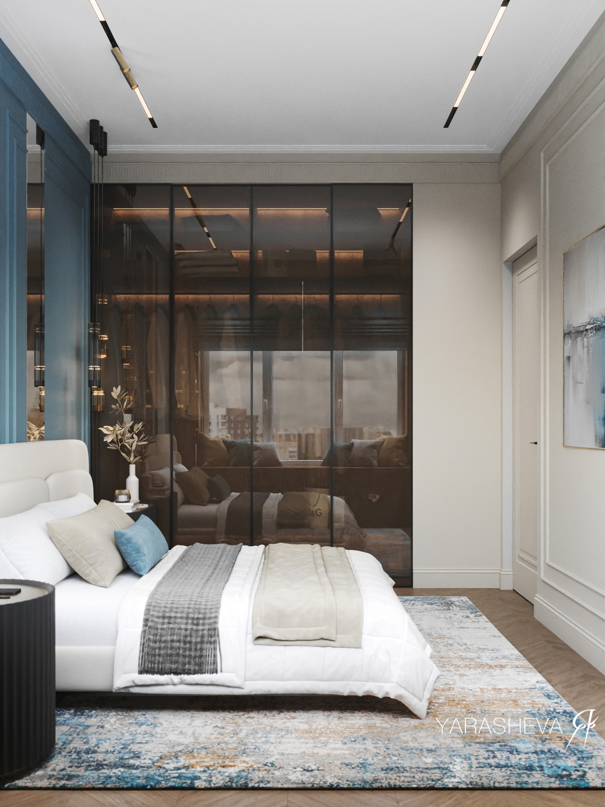 Дизайн-проект в ЖК Freedom (Фридом) 55 м кв.