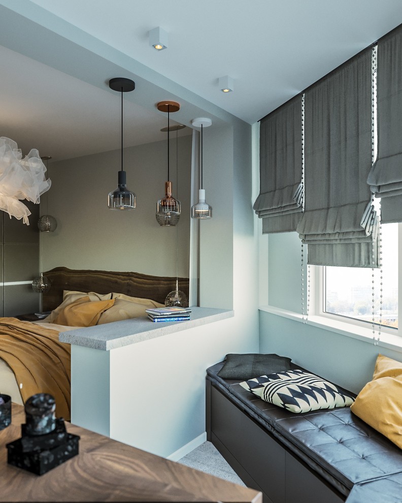 Визуализация спальни для для студии kv-design