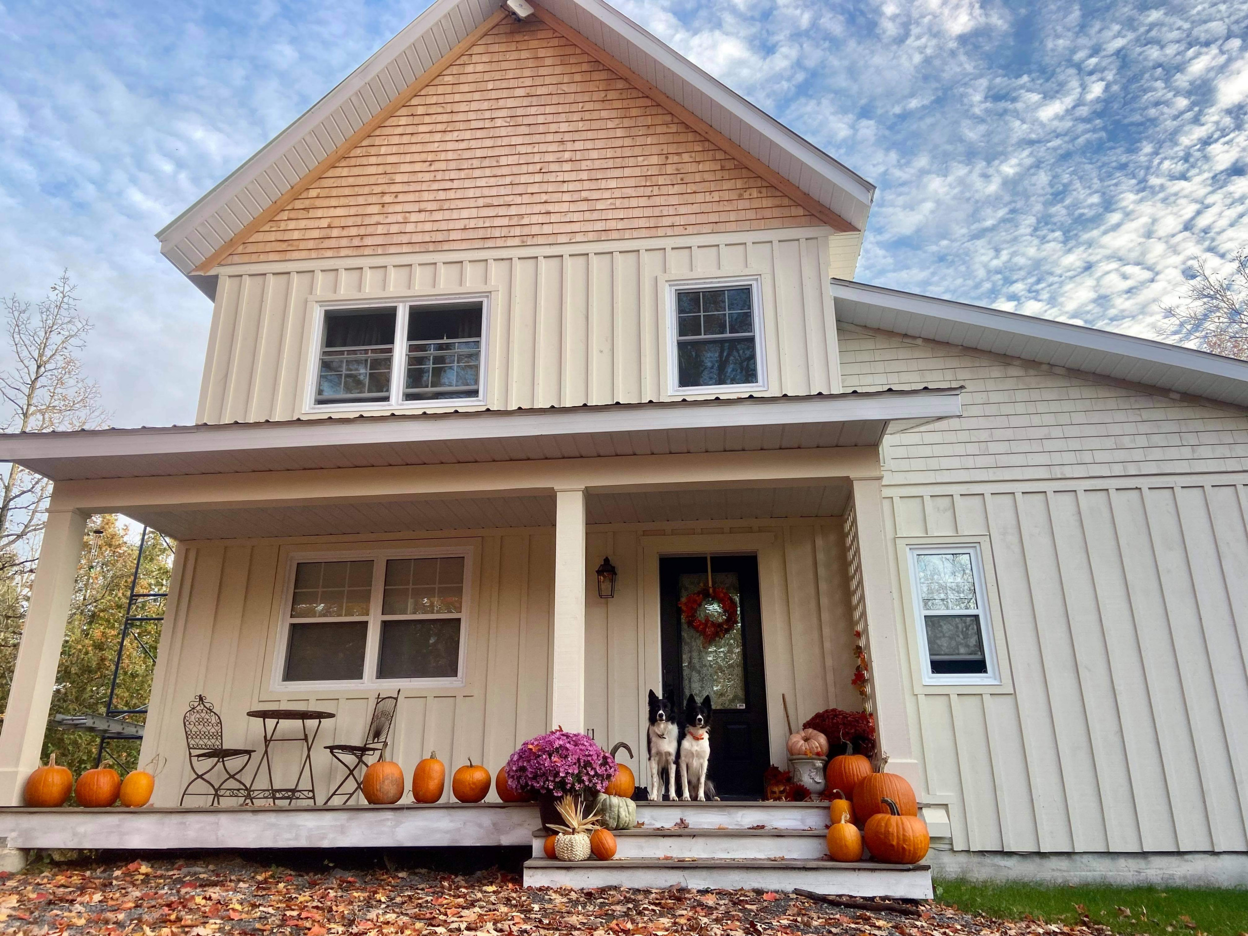 Off grid family home.