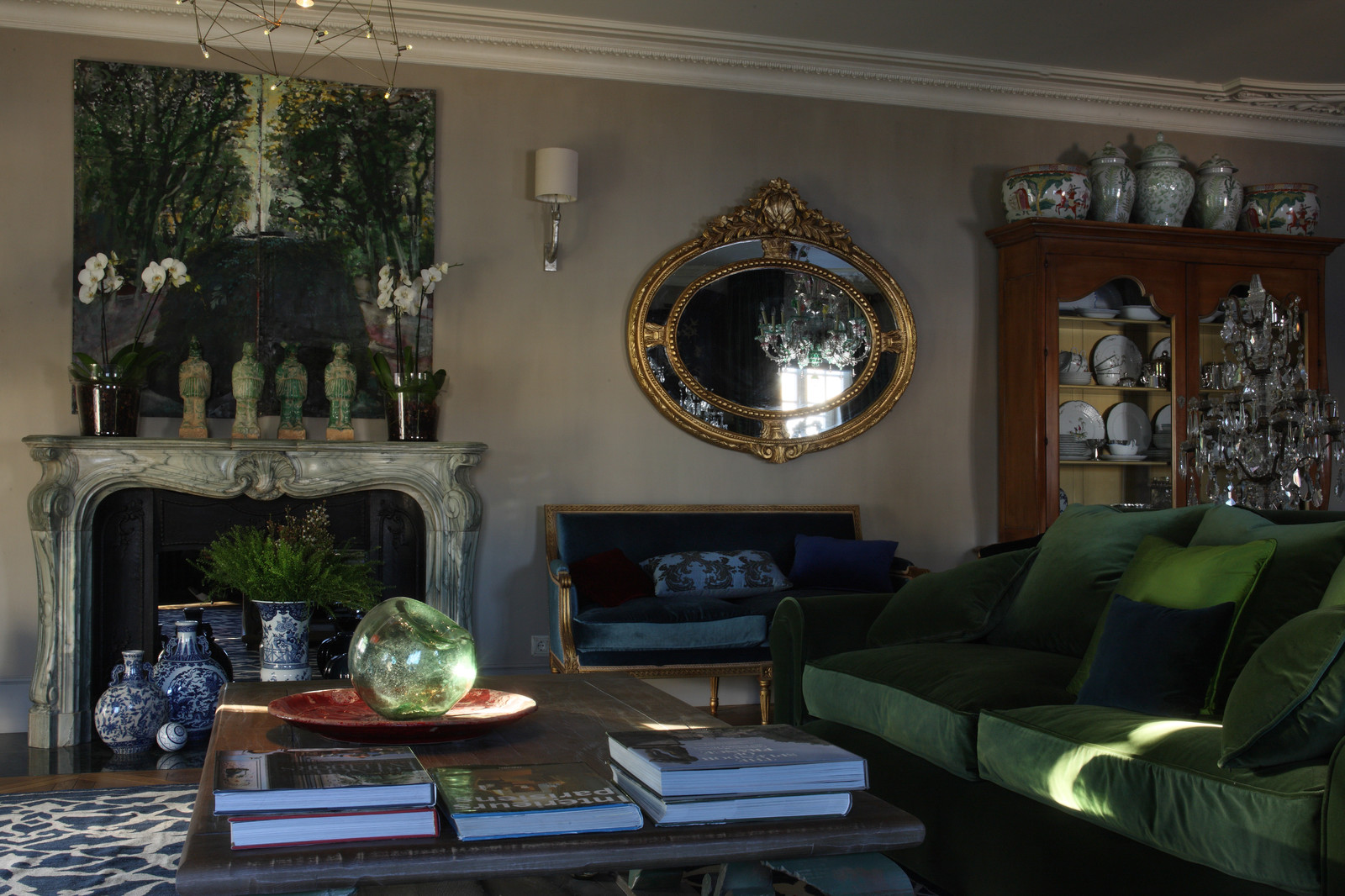 Французская  квартира в стиле эклектика