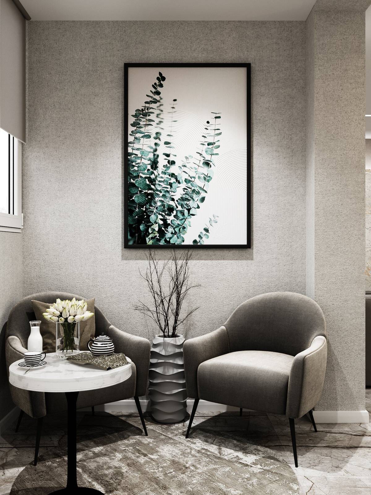 Дизайн кухни-гостиной