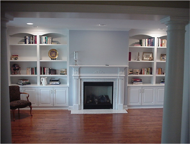 Custom Wall Units American Traditional Living Room New York By Cleary Custom Cabinets