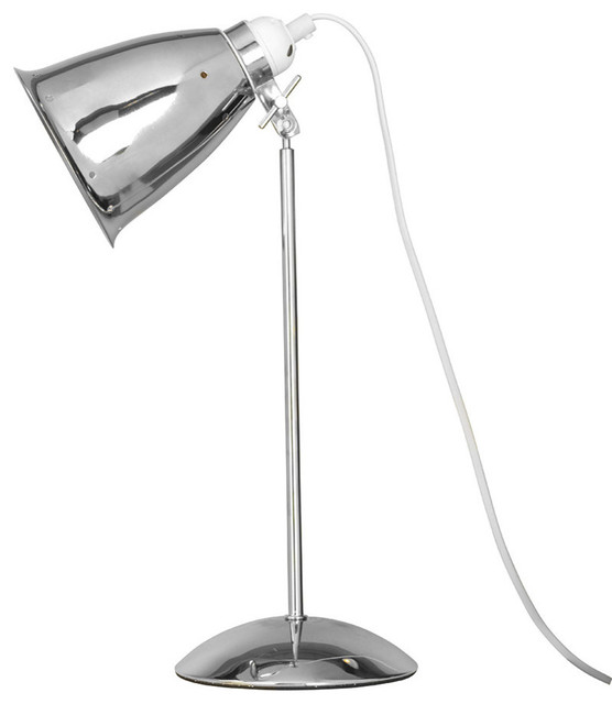 Kafe Desk Lamp Polished Chrome Contemporary Lamps By Kafe Desk Lamp Polished Chrome Contemporary Lamps By Pagazzi Lighting