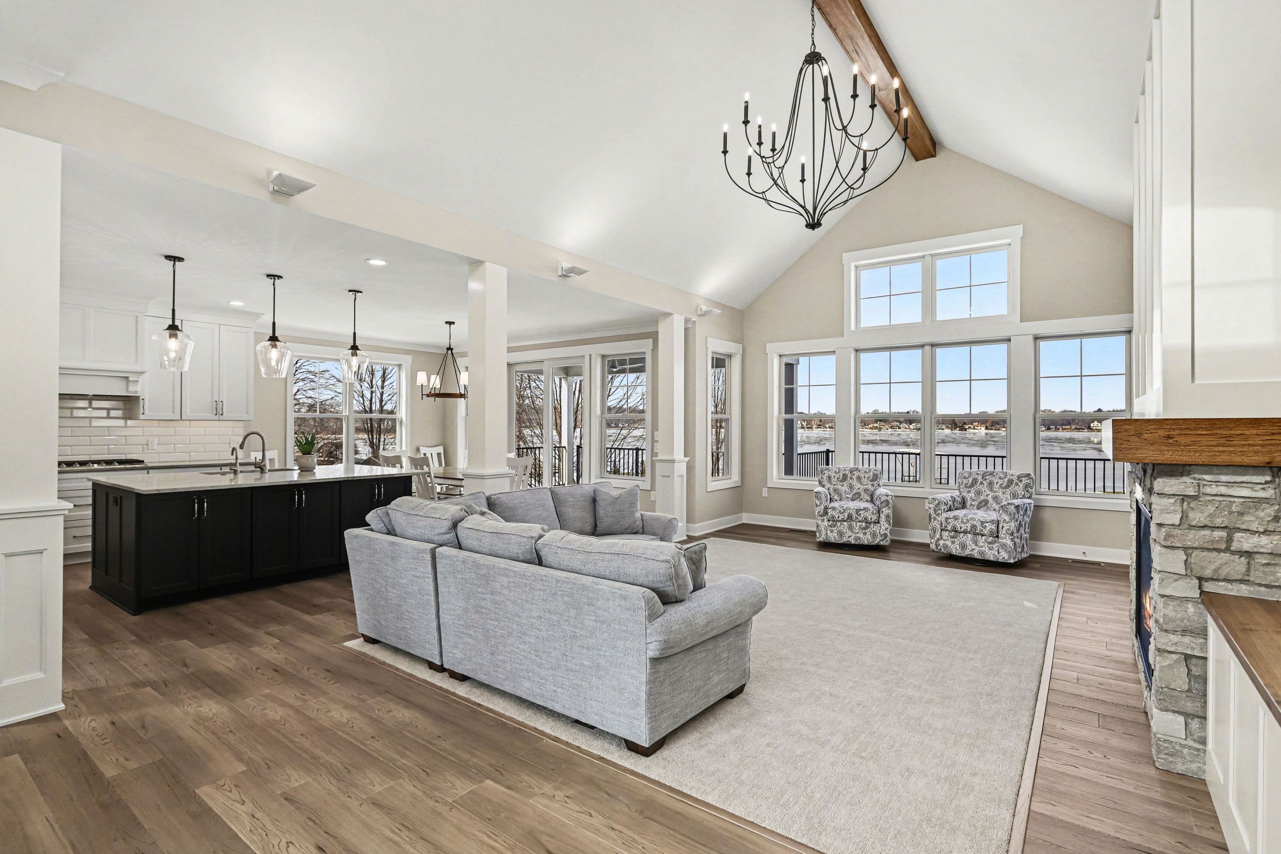 Traditional Lakefront Home