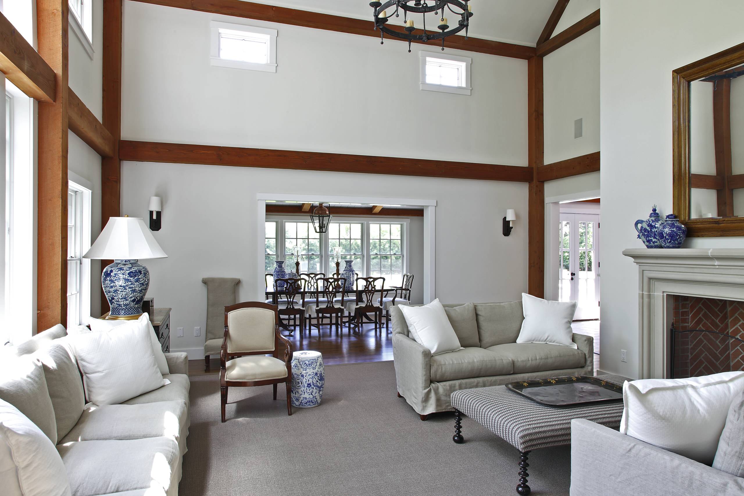 Post And Beam Interior Pictures - The Best Picture Of Beam