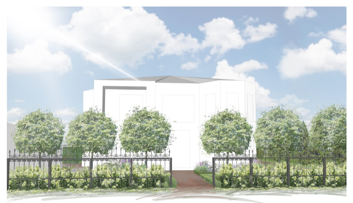 Проект частного сада 20 сот