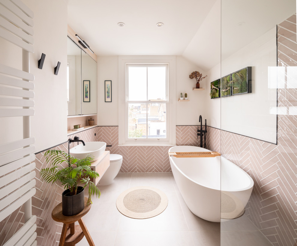 Home Attic - Scandinavian - Bathroom - London - by Woodrow Vizor ...