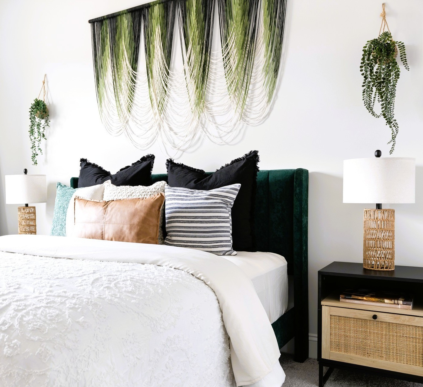 Boho Guest Bedroom - Durham, NC