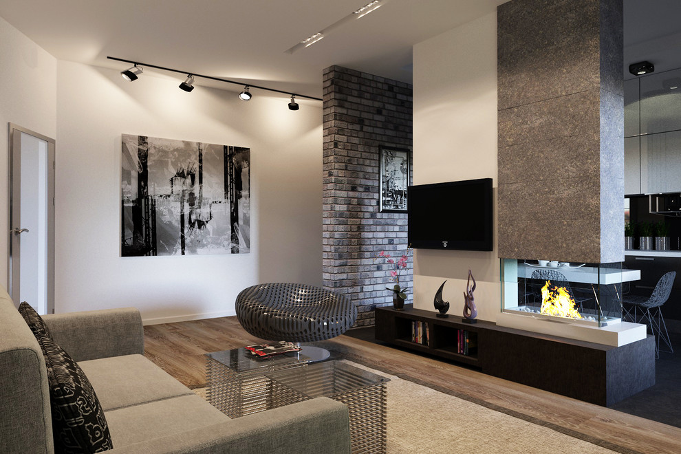 пентхаус в стиле лофт