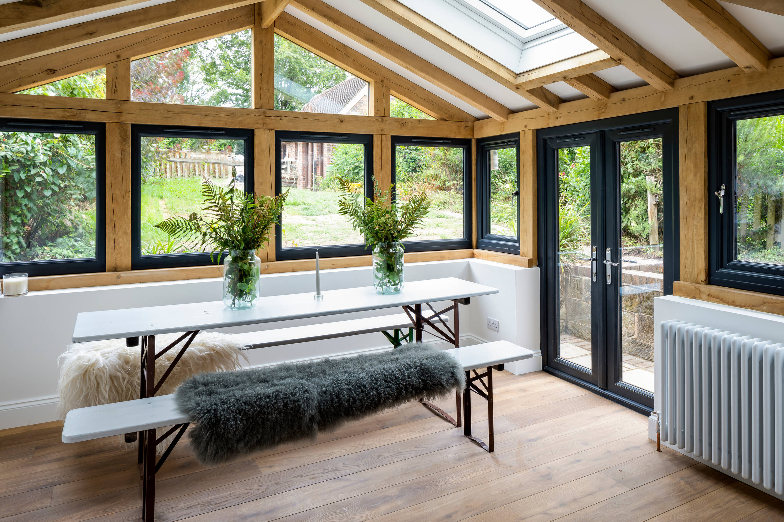 Ivy Cottage - New Oak framed single storey extension