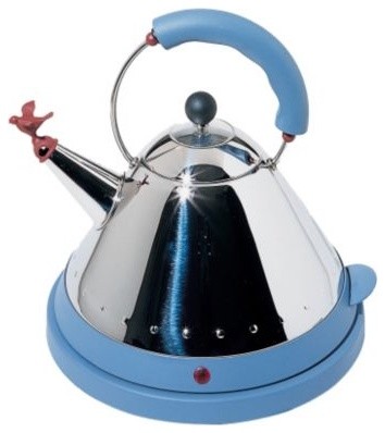Electric Kettle with Bird by Alessi