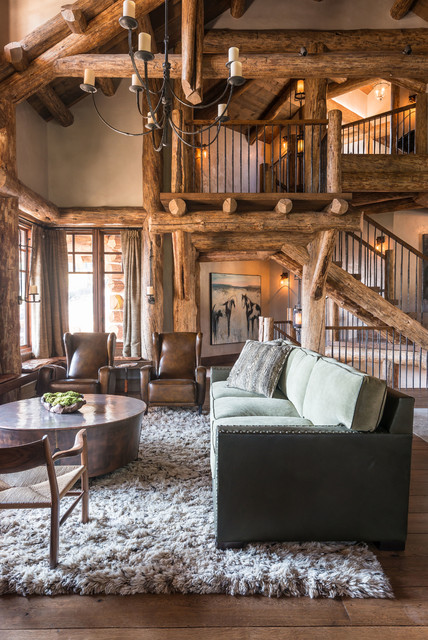 Rustic Living Room rustikal-wohnbereich
