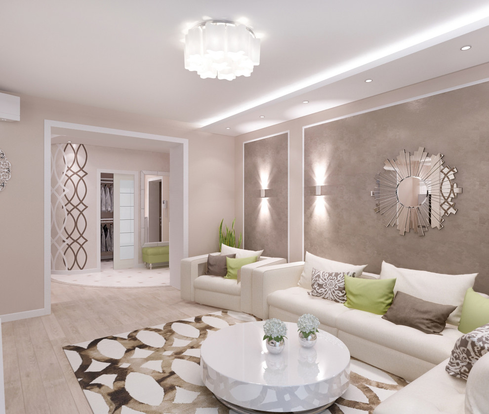 Декоративная штукатурка в проектах дизайнера Екатерины Фёдоровой