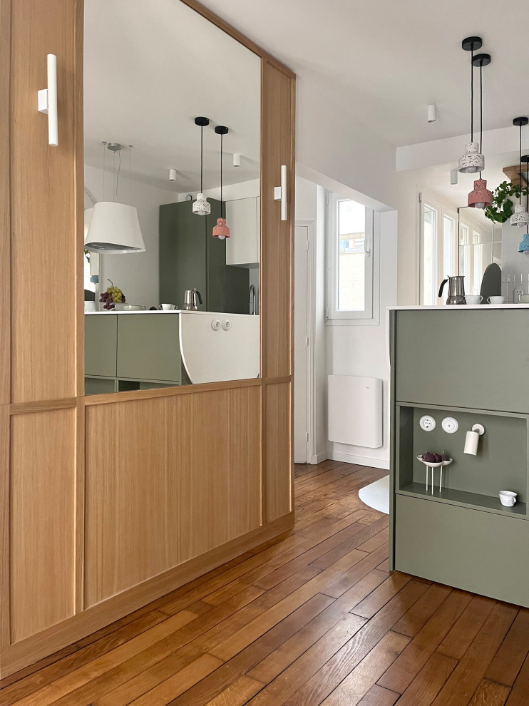 Renovation complète et aménagement sur mesure d'un pied a terre parisien de 27m2