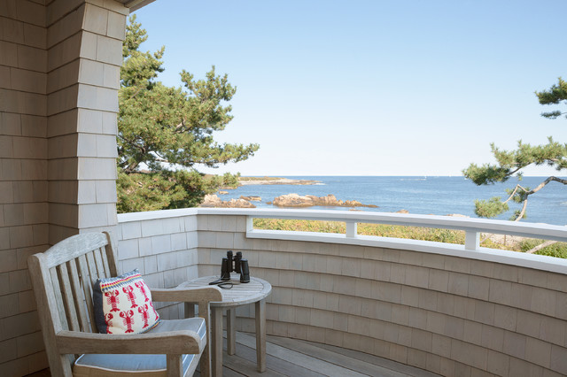Oceanfront Cottage maritim-balkong