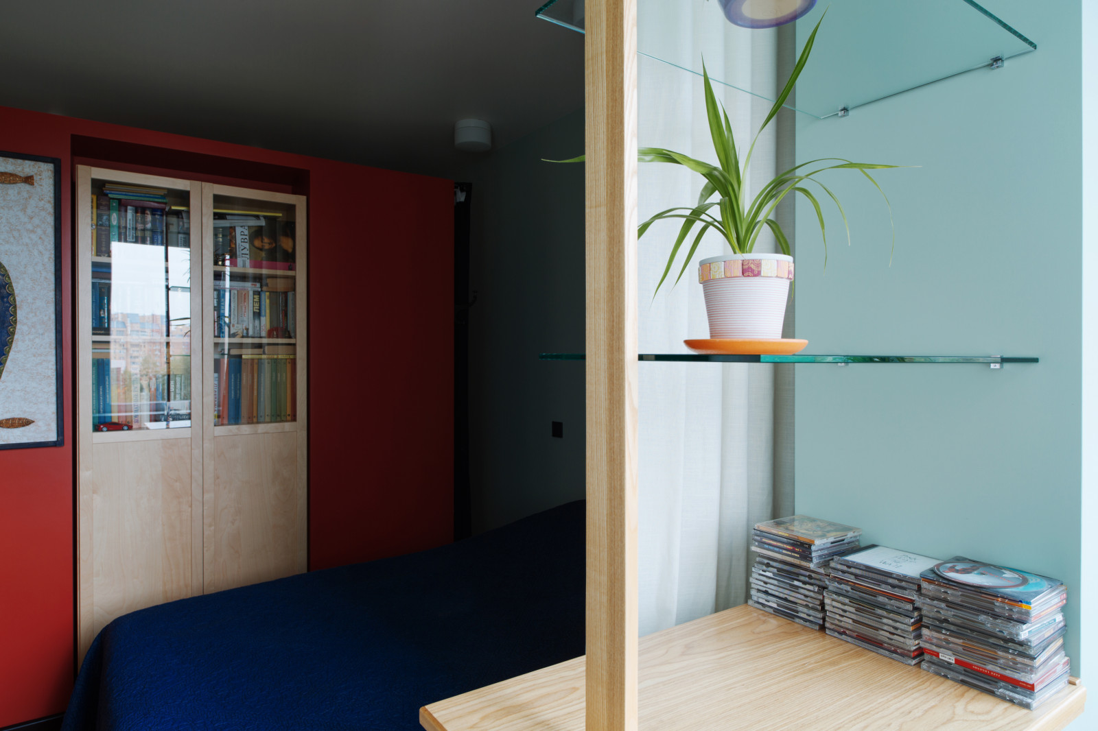 Квартира - студия с утеплённой лоджией.