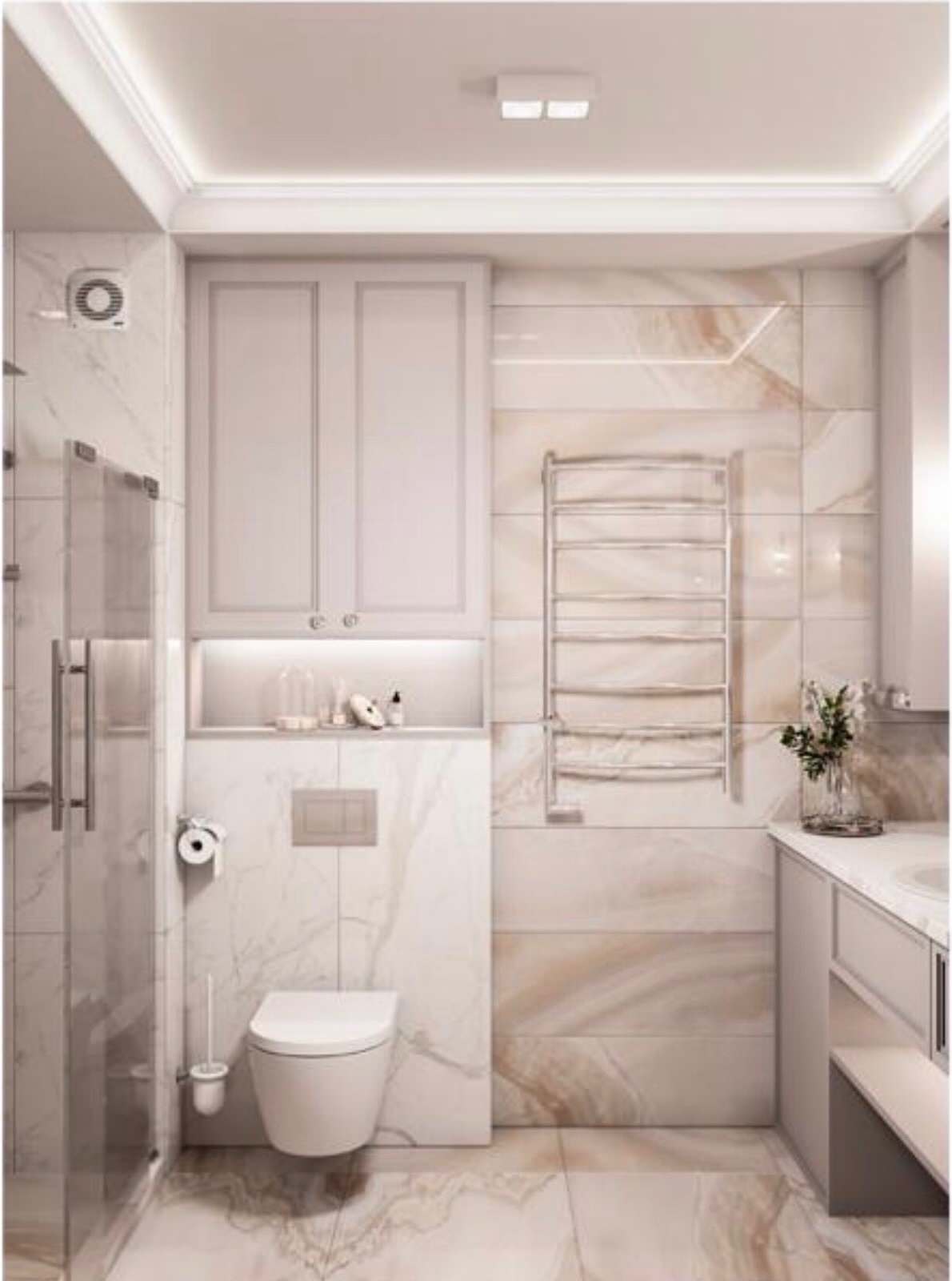 Дизайн проект душевой