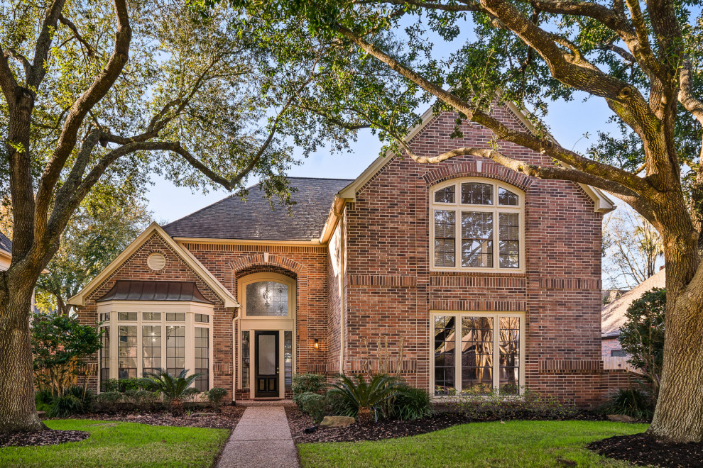 Windy Ridge House The Windy Ridge House - Traditional - Exterior - Houston - by Green ...