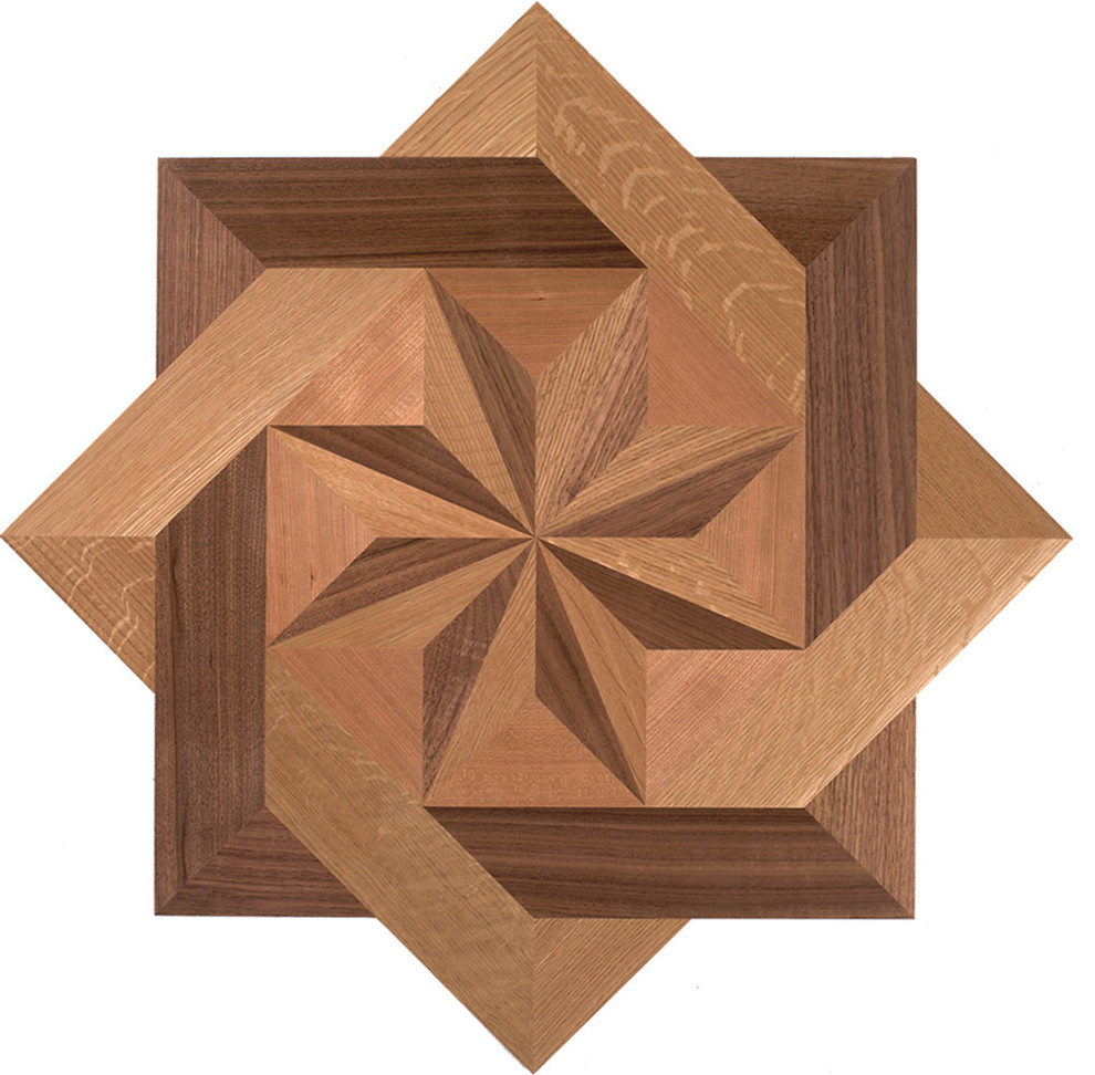 Brenton Cove Wood Medallion, 30" Prefinished, 3/4" Thick