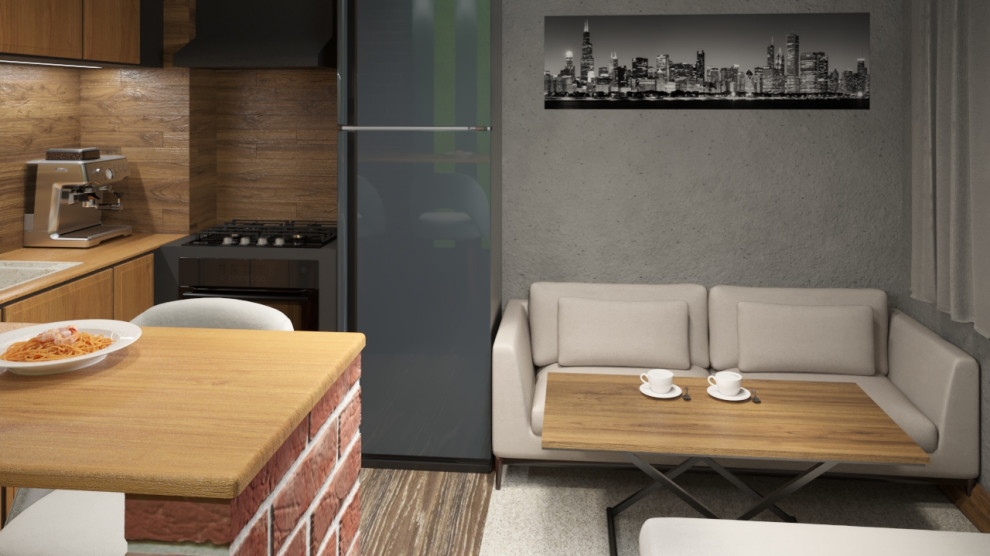 Кухня-гостиная