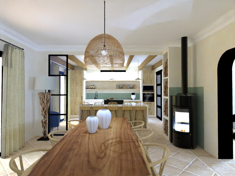 La salle a manger / cuisine