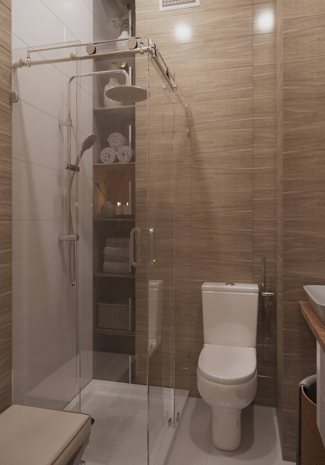 4-к квартира в Москве в пастельных тонах современной классики