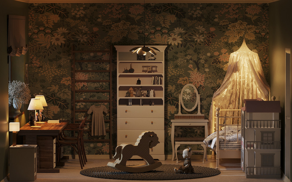 Детская комната для двух девочек