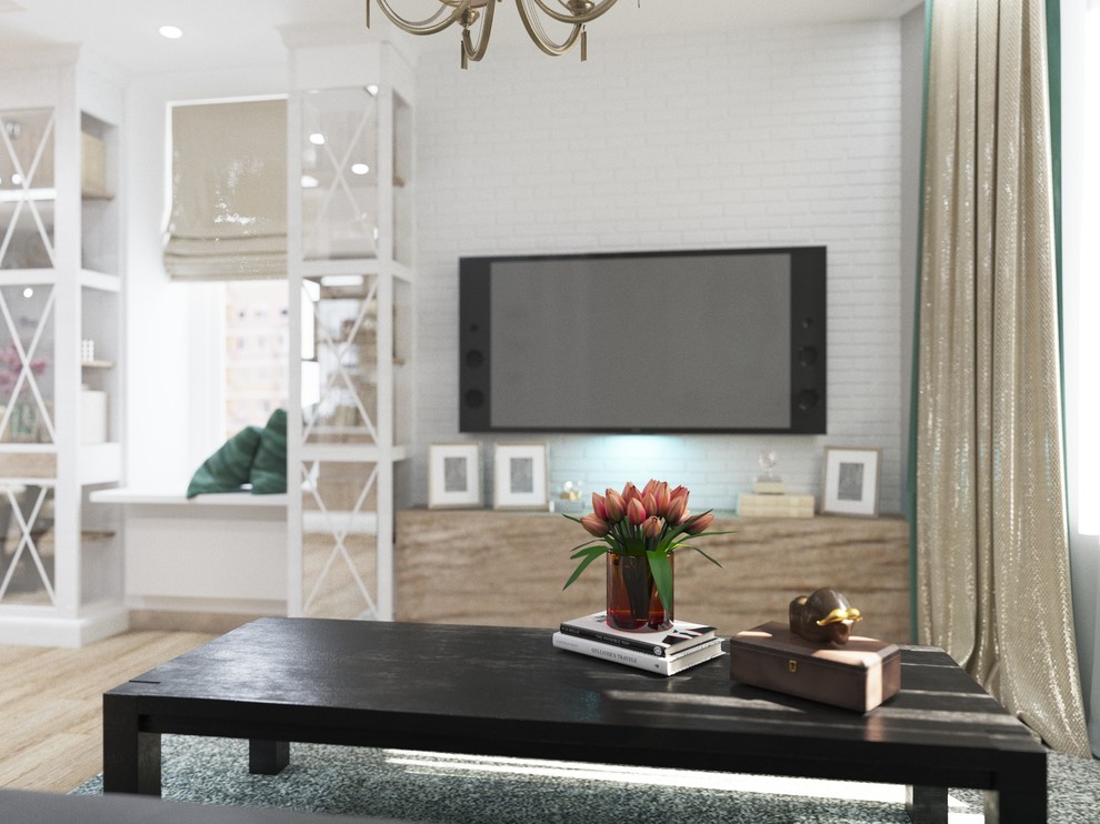 М60 Дизайн проект 2-ух комнатной квартиры 2017 г.