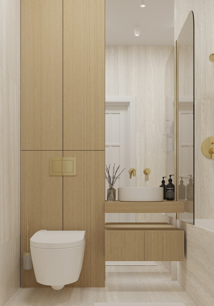 Санузлы и постирочная.