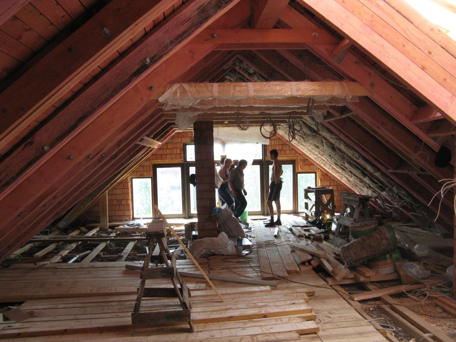 Реконструкция мансврдного помещения