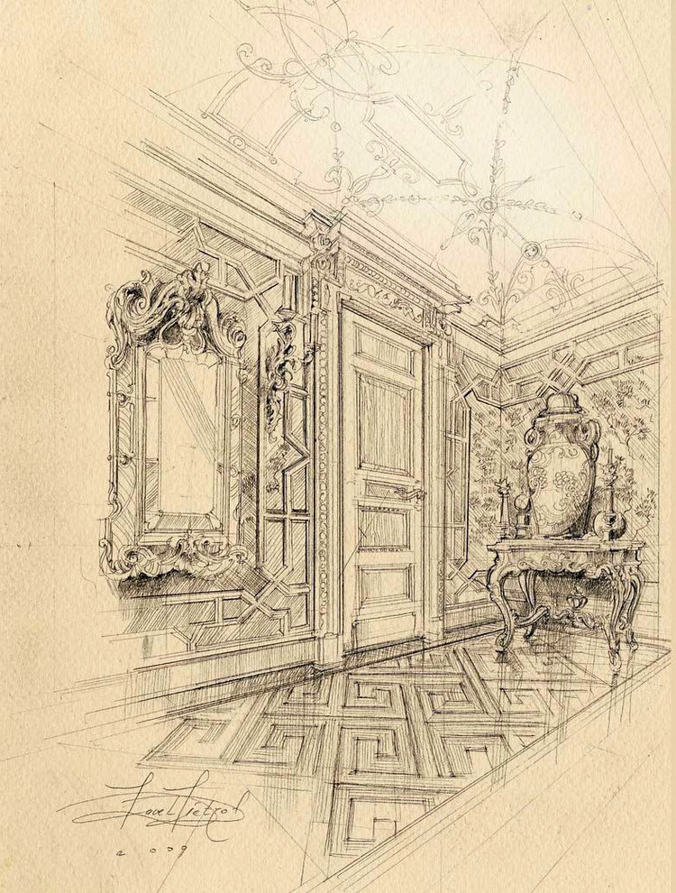 Эскизы - дизайн интерьера