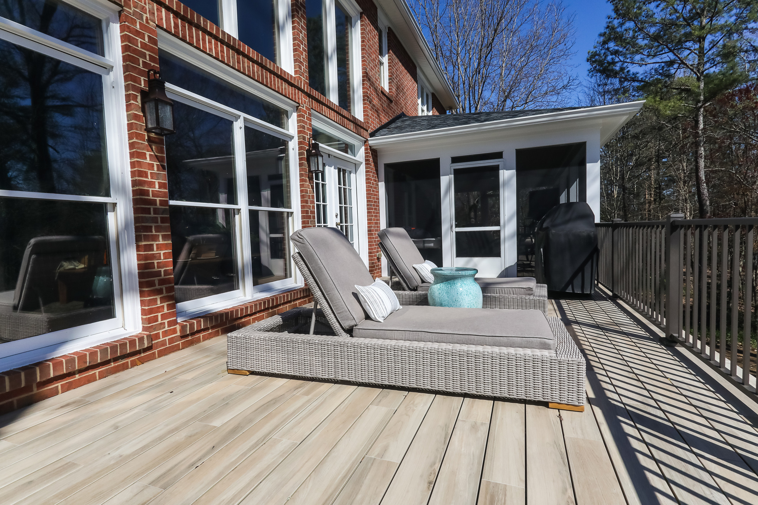 Gainesville Screened In Deck