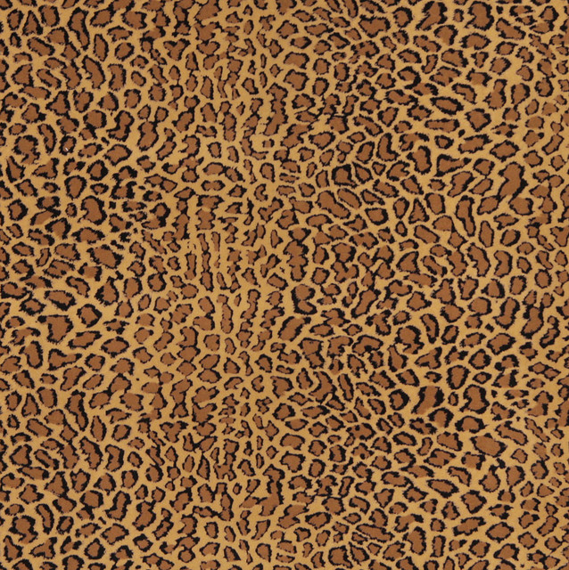 E417 Cheetah Animal Print Microfiber Fabric