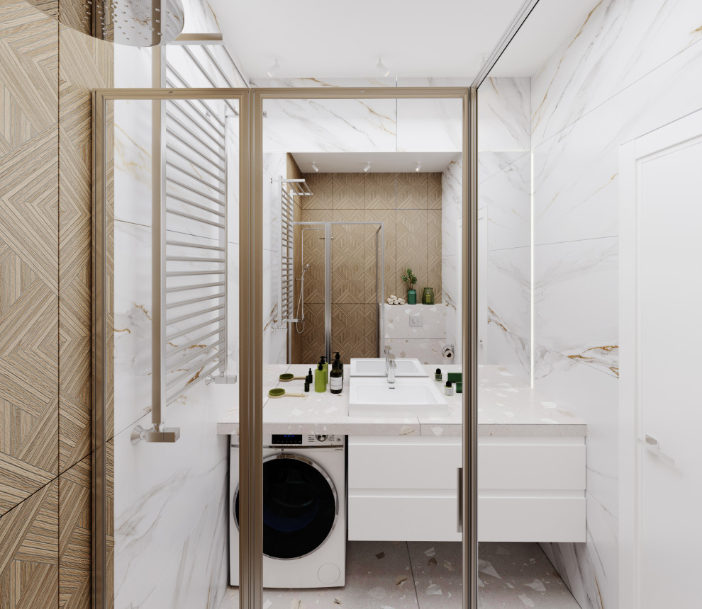 Однокомнатная квартира ЖК 2119 Ванная