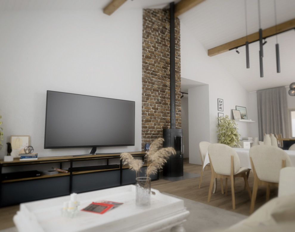 Скандинавский стиль в "каркаснике".