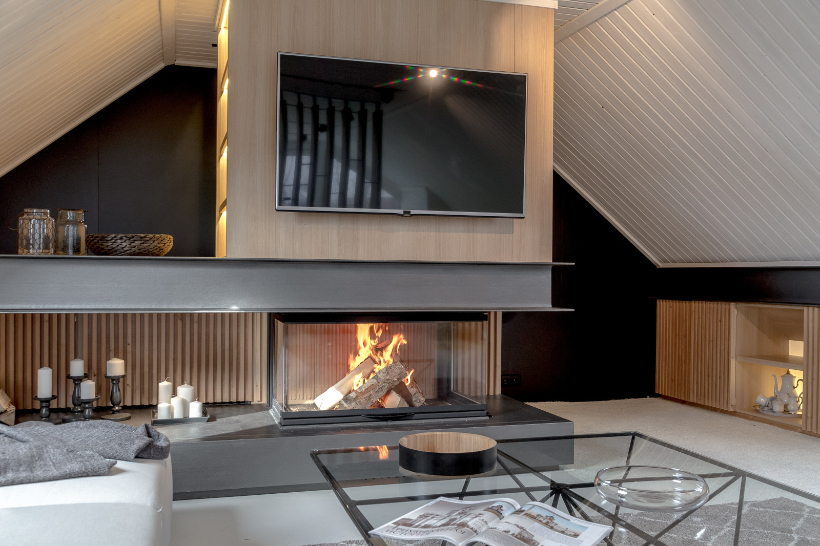 Мансарда с железным поясом