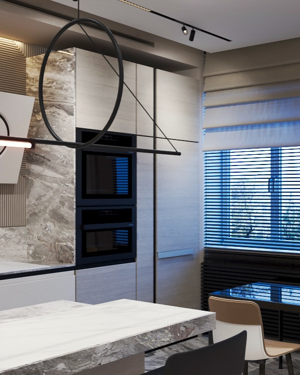 Современная квартира в доме 50-х гг., 20-го. столетия