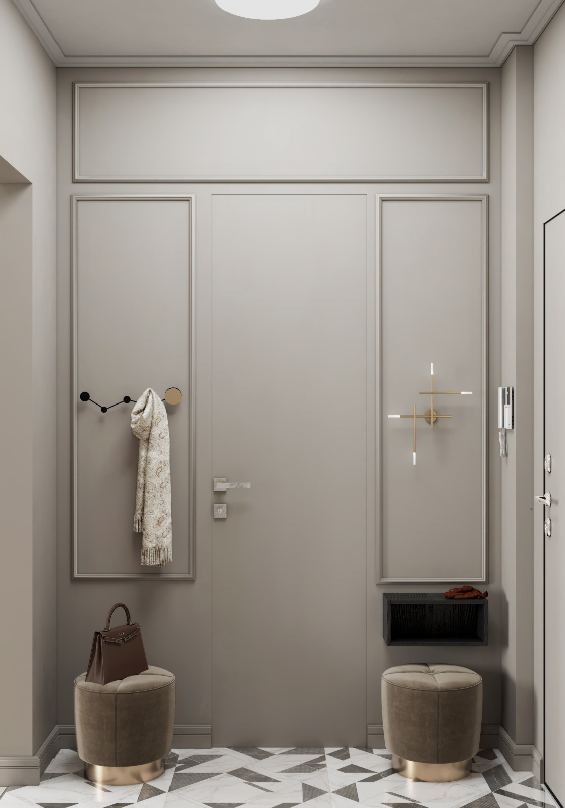 Кофе, мята и корица.