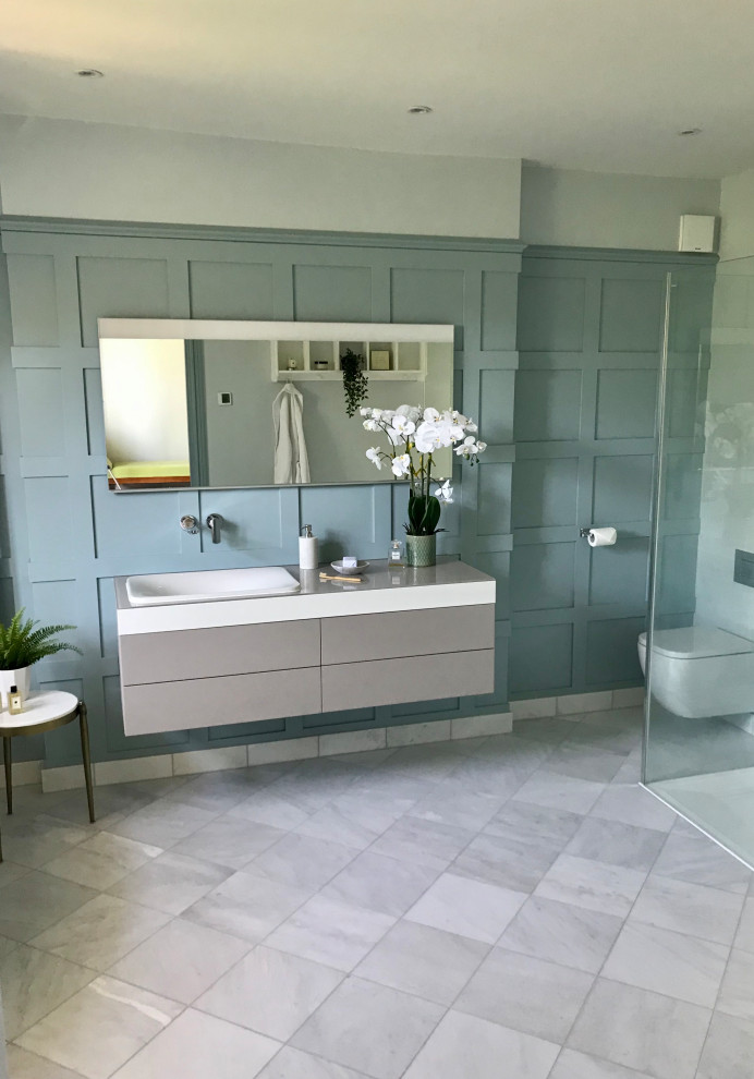 Muswell Hill elegant bedroom,  bathroom, dressing room refurbishment