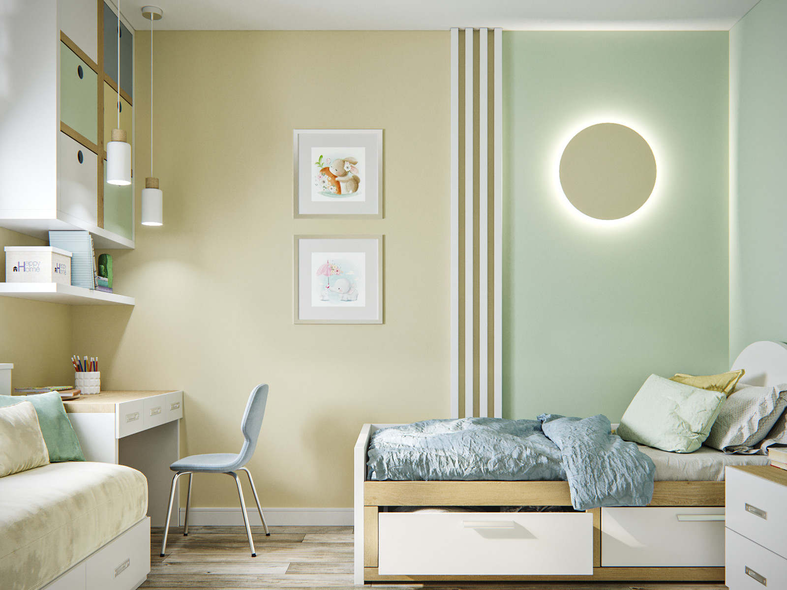 Квартира для молодой семьи творческой профессии