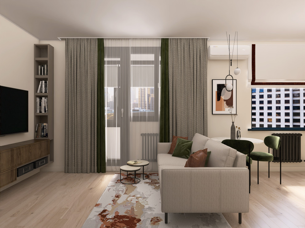 Уютное «гнездышко» для молодой пары_42 кв.м