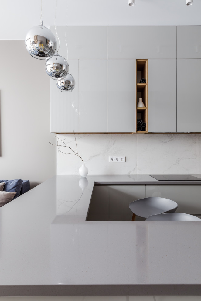 Светлая квартира с яркими акцентами 51 м²