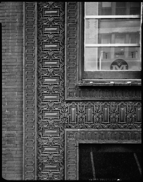Cable Building, Exterior Decorative Detail, Chicago Print